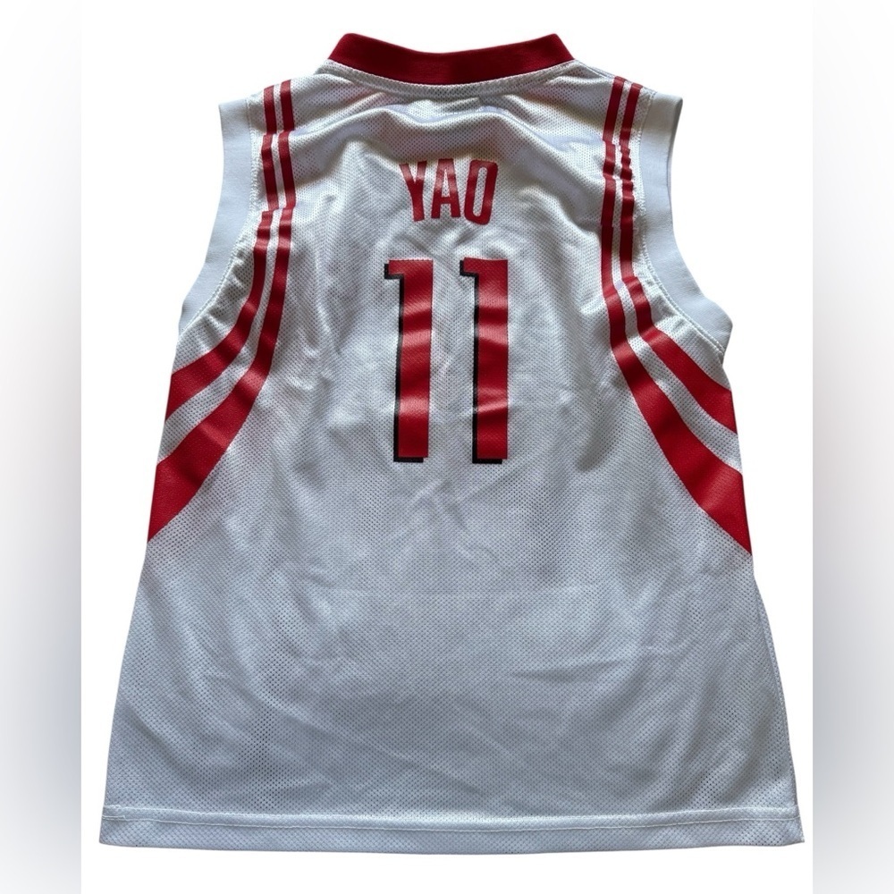 Adidas Yoa Ming Houston Rockets Jersey Youth Size Medium (10-12) - Picture 5 of 10